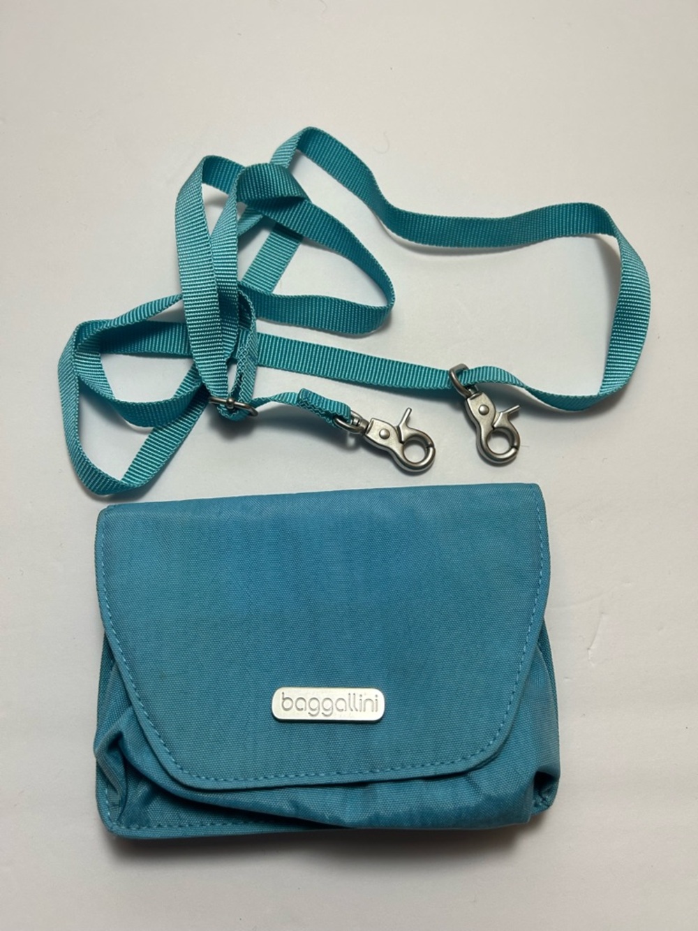Baggallini Teal Blue Crossbody Bag